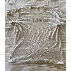 IMOGENE and WILLIE Nashville Tshirt CREAM LARGE